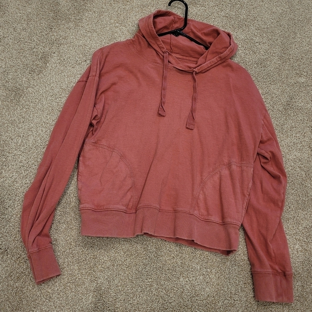 Love By Gap Womens Pink Hoodie Sweatshirt Size XS
